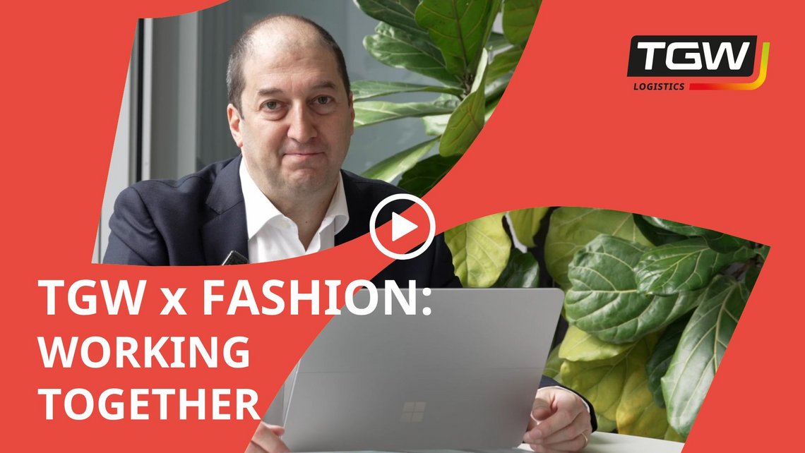 Video teaser for the Fashion campaign by TGW Logistics, about working together presented by Raffaele Destro